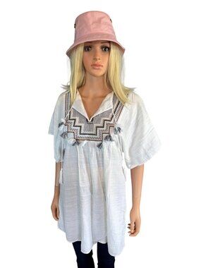 NWOT Tilley The Iconic T1 Bucket - Light Pink 7 1/2 60cm Large New